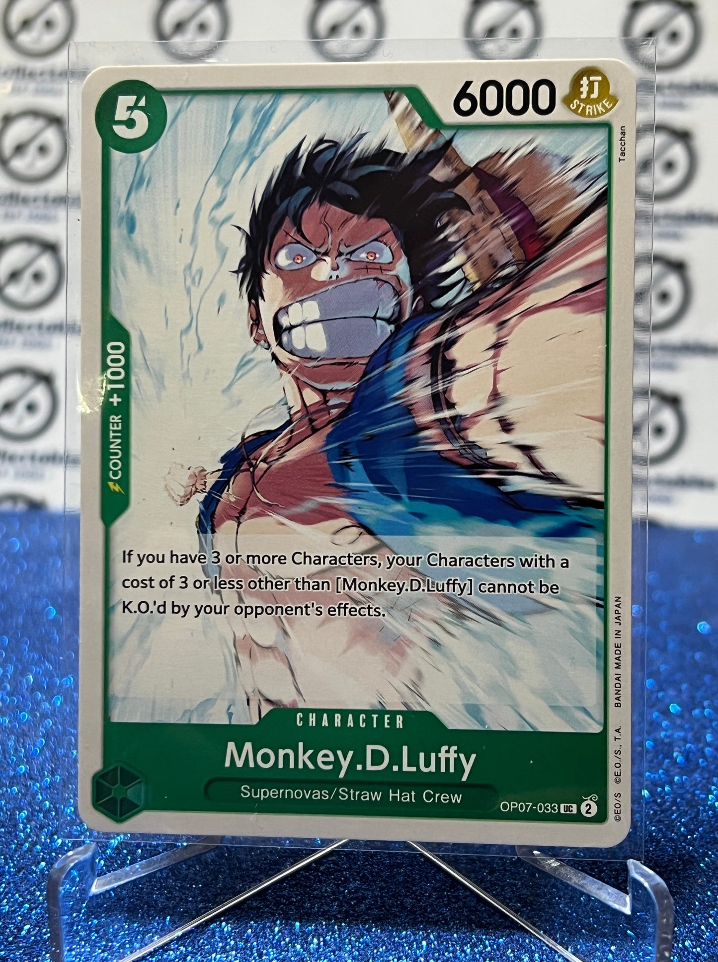 2024 ONE PIECE MONKEY.D.LUFFY # OP07-033 UC 500 YEARS IN THE FUTURE CARD