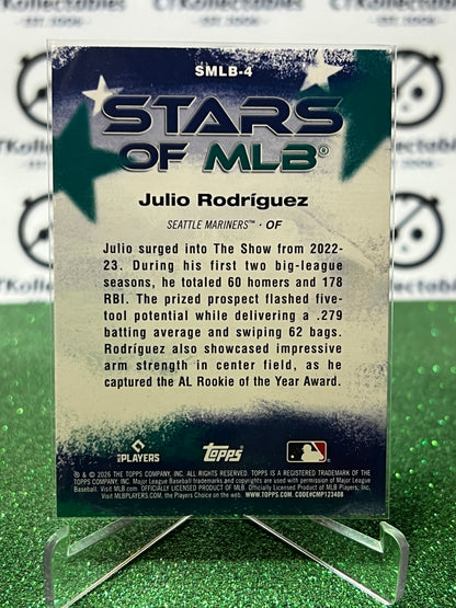 2026 TOPPS 75 JULIO RODRIGUEZ # SMLB-4 STARS OF MLB SEATTLE MARINERS BASEBALL CARD