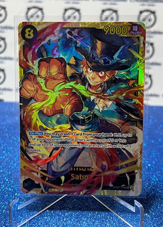 2024 ONE PIECE SABO # OP07-118 SEC 500 YEARS IN THE FUTURE CARD