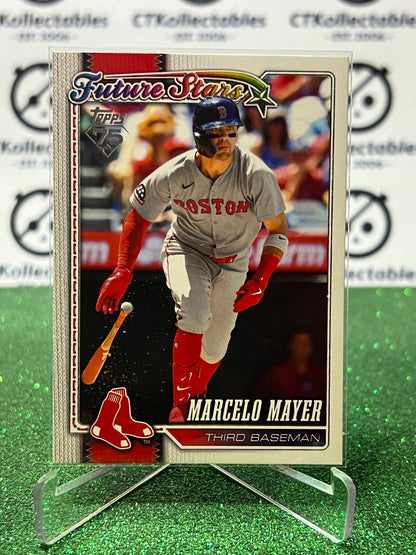 2026 TOPPS 75 MARCELO MAYER # 269 FUTURE STARS BOSTON RED SOX  BASEBALL CARD