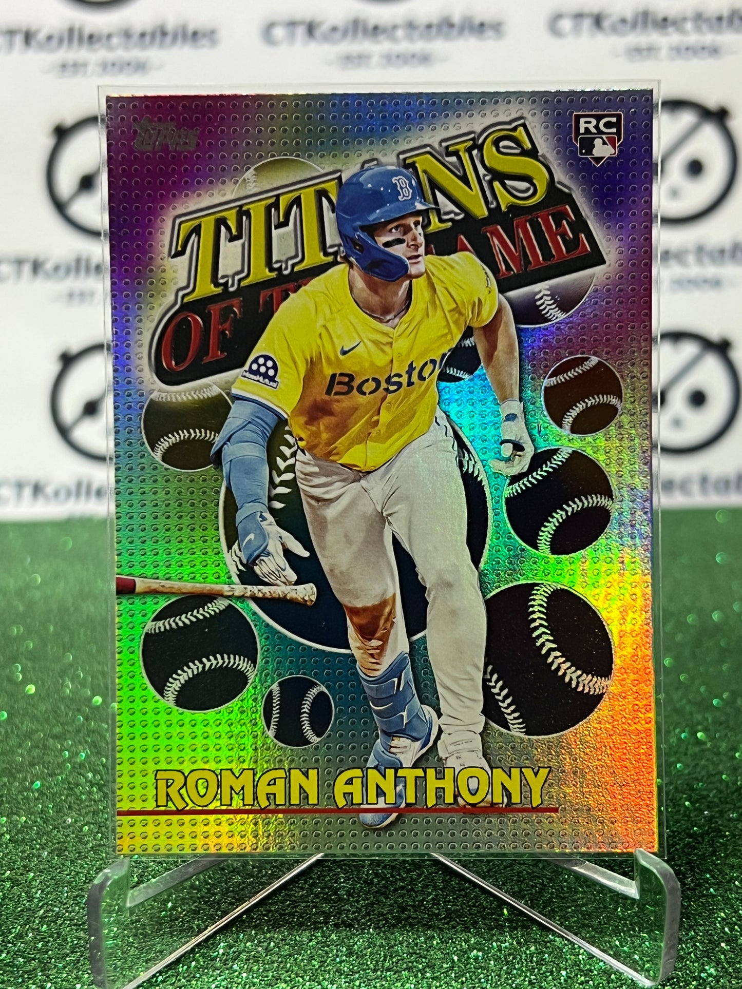 2026 TOPPS 75 ROMAN ANTHONY # TOG-9 RC TITANS OF THE GAME BOSTON RED SOX  BASEBALL CARD
