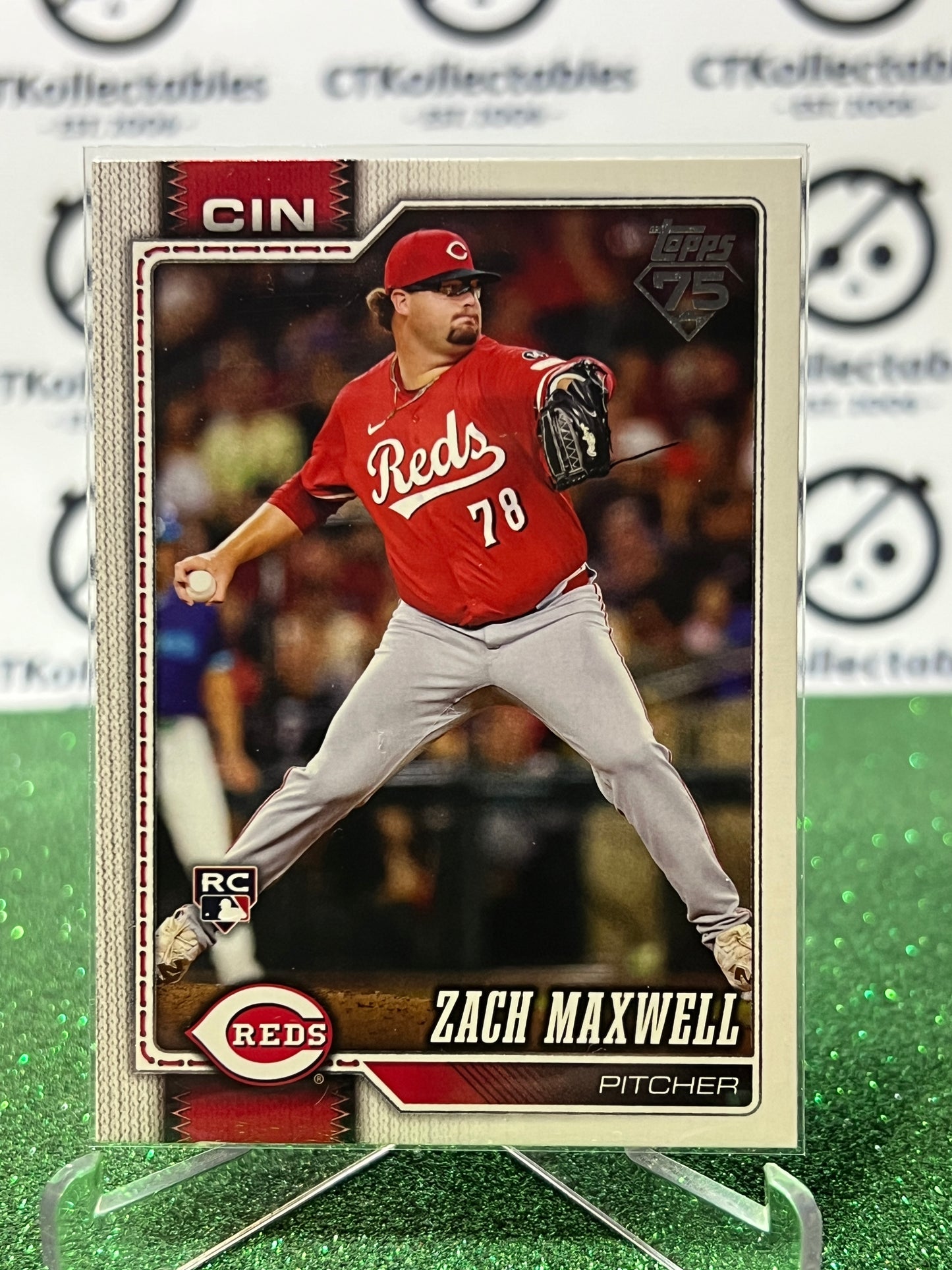 2026 TOPPS 75 ZACH MAXWELL  # 143 RC CINCINNATI REDS BASEBALL CARD