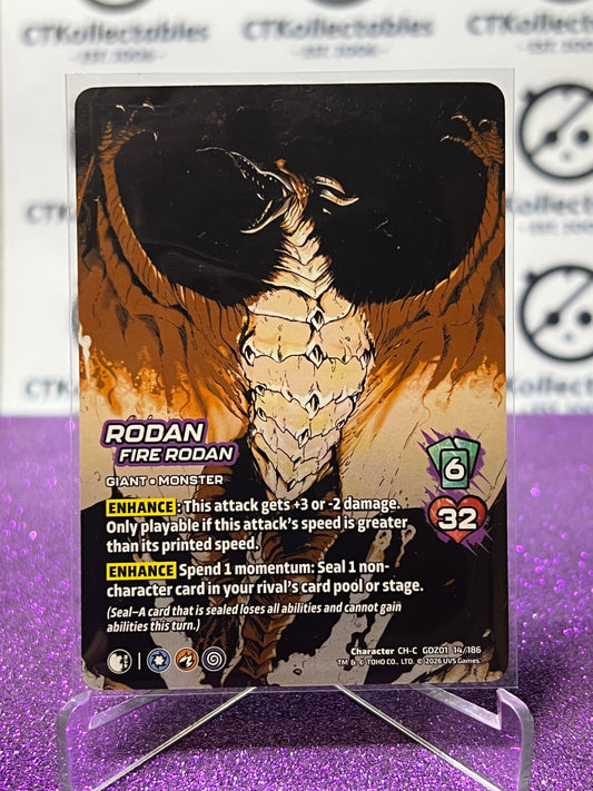 2026 UNIVERSUS RODAN  # CH-C GDZ01 14/189 NON-FOIL GAME TRADING CARD