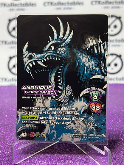 2026 UNIVERSUS ANGUIRUS  # CH-C GDZ01 1/186 NON-FOIL GAME TRADING CARD