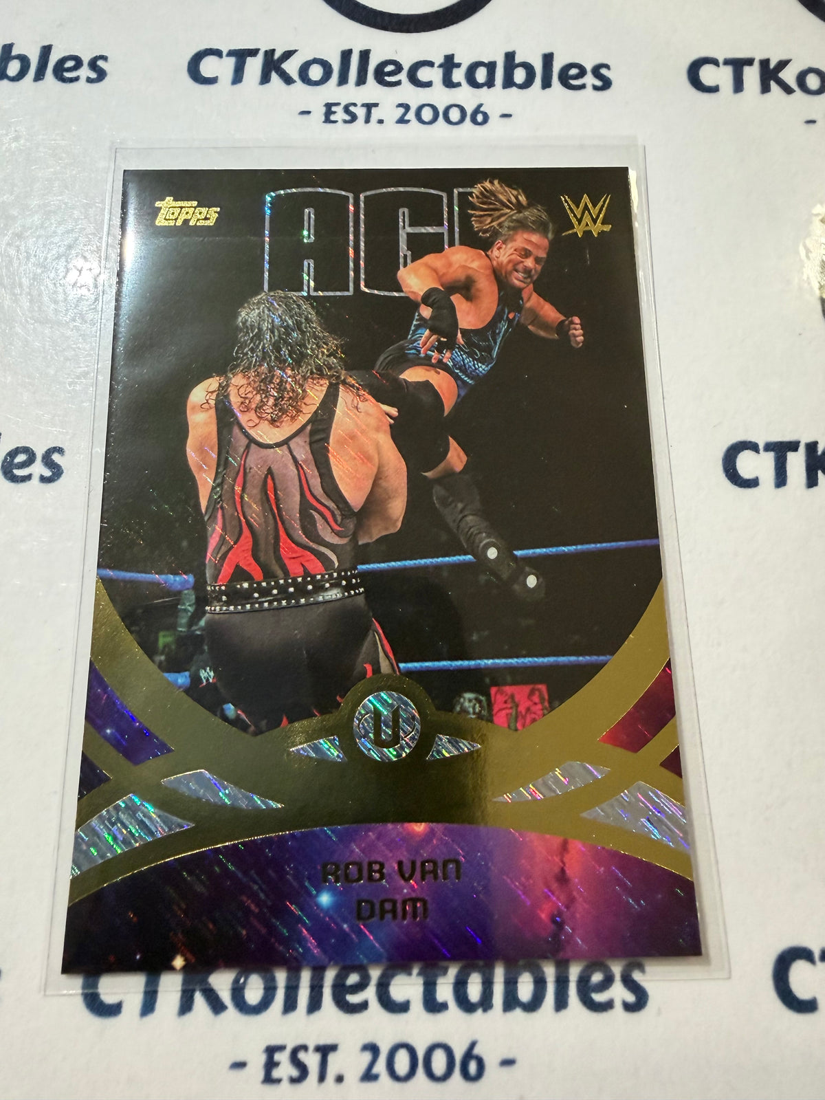 2026 WWE Topps Universe Peak Performance LIGHTNING #261 Rob Van Damn