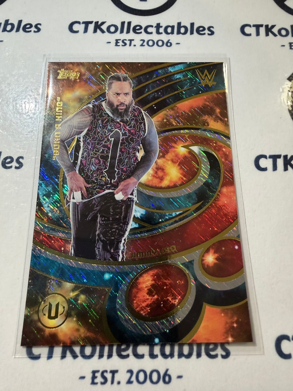 2026 WWE Topps Universe Hit MY Music LIGHTNING #HMM-11 Jimmy Uso RAW