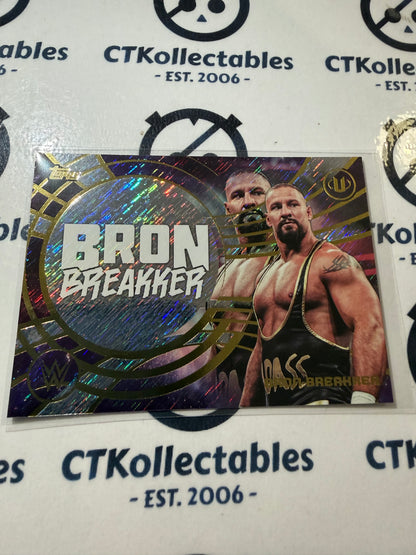 2026 WWE Topps Universe Namesakes LIGHTNING #NS-6 Bron Breaker RAW