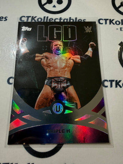 2026 WWE Topps Universe Peak Performance #215 Triple H Base Card
