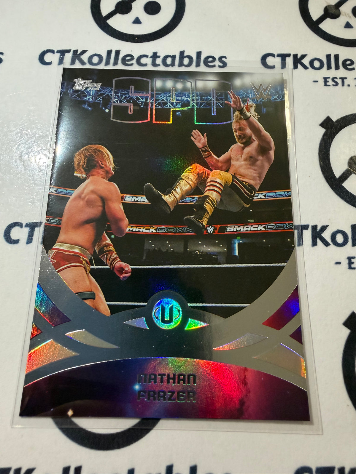 2026 WWE Topps Universe Peak Performance #225 Nathan Frazer Base Card