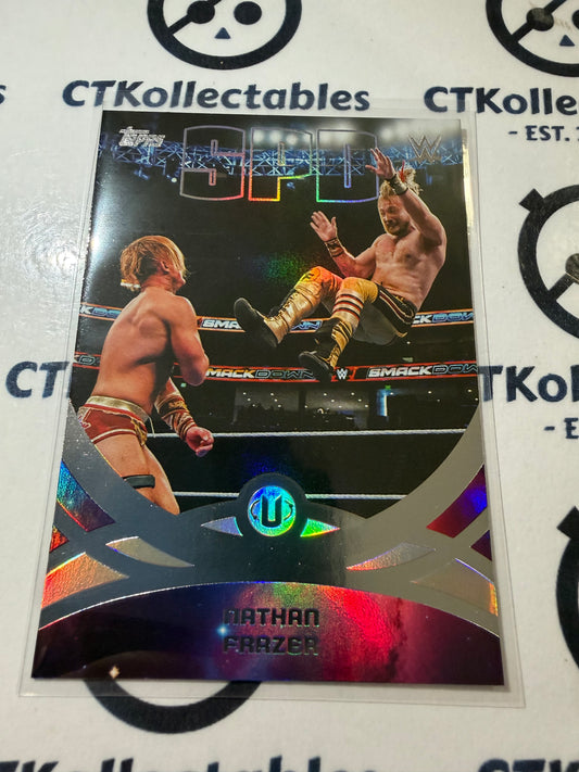 2026 WWE Topps Universe Peak Performance #225 Nathan Frazer Base Card