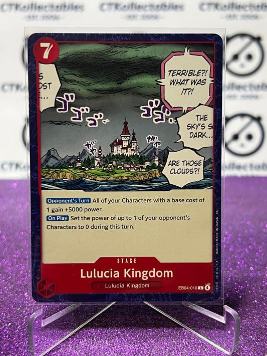 2026 ONE PIECE ADVENTURE ON KAMI'S ISLAND LULUCIA KINGDOM # OP15-010 C NON-FOIL TCG CARD