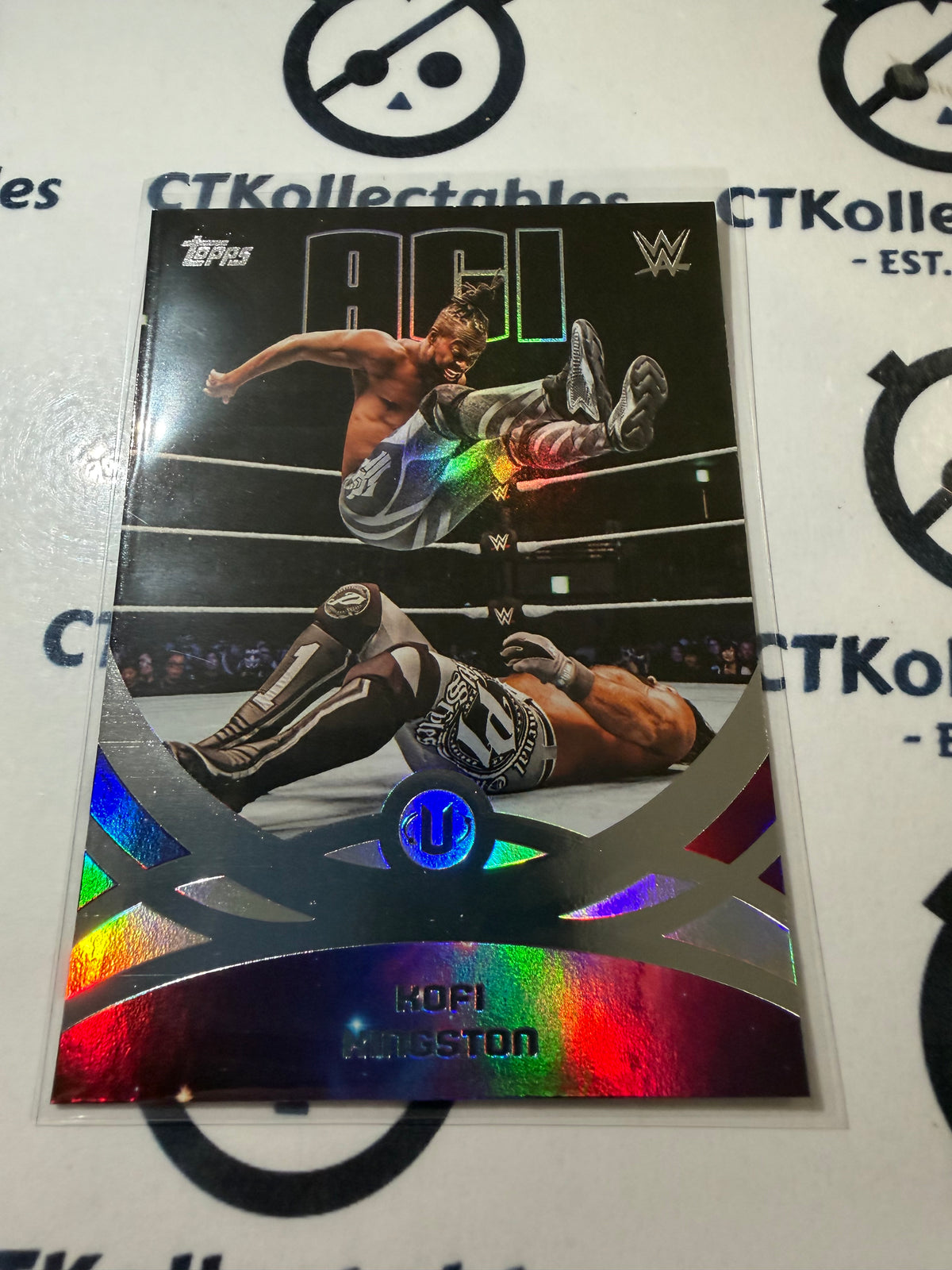 2026 WWE Topps Universe Peak Performance #262 Kofi Kingston Base Card