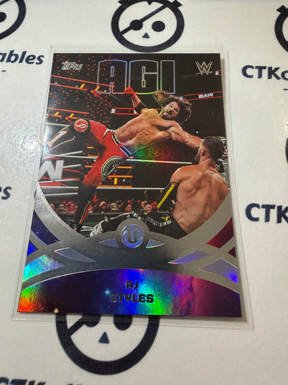 2026 WWE Topps Universe Peak Performance #271 Aj Styles Base Card