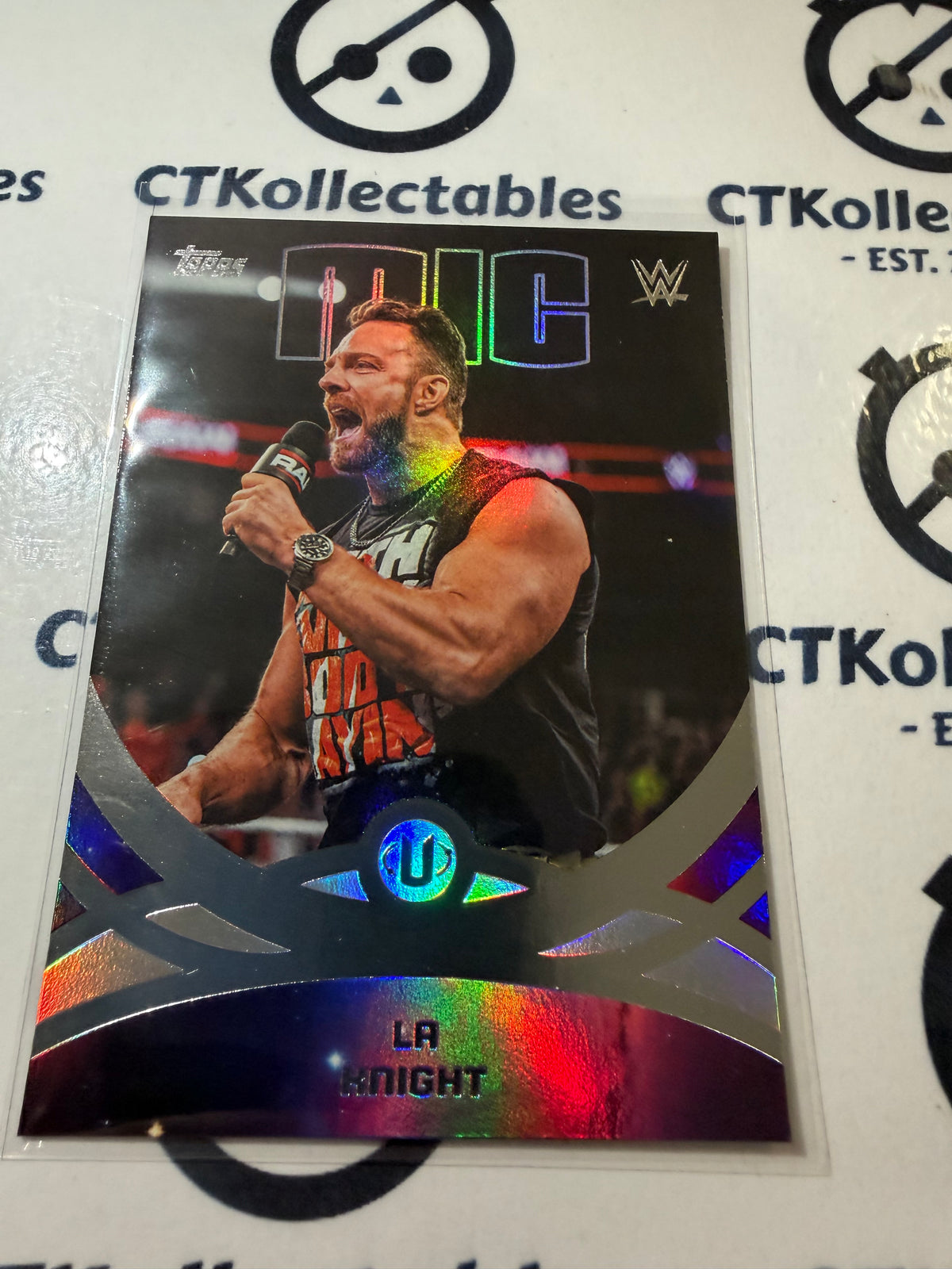 2026 WWE Topps Universe Peak Performance #282 La Knight Base Card