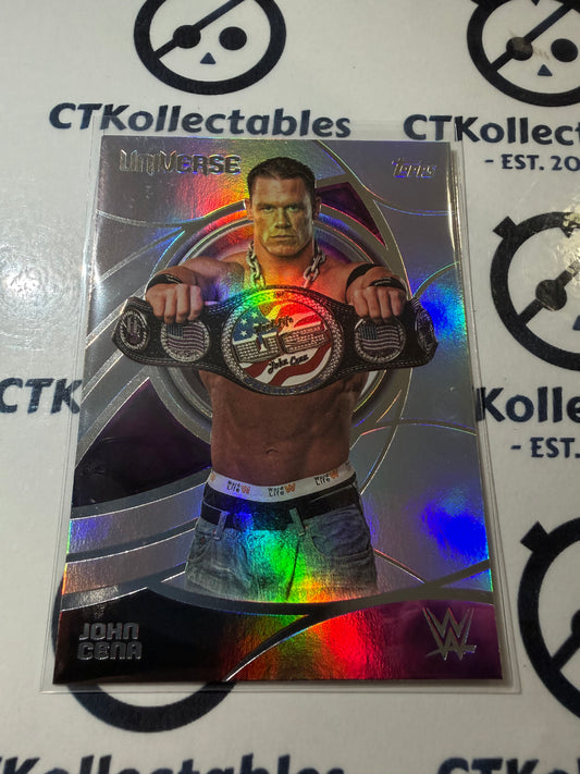 2026 WWE Topps Universe #1 John Cena Base Card