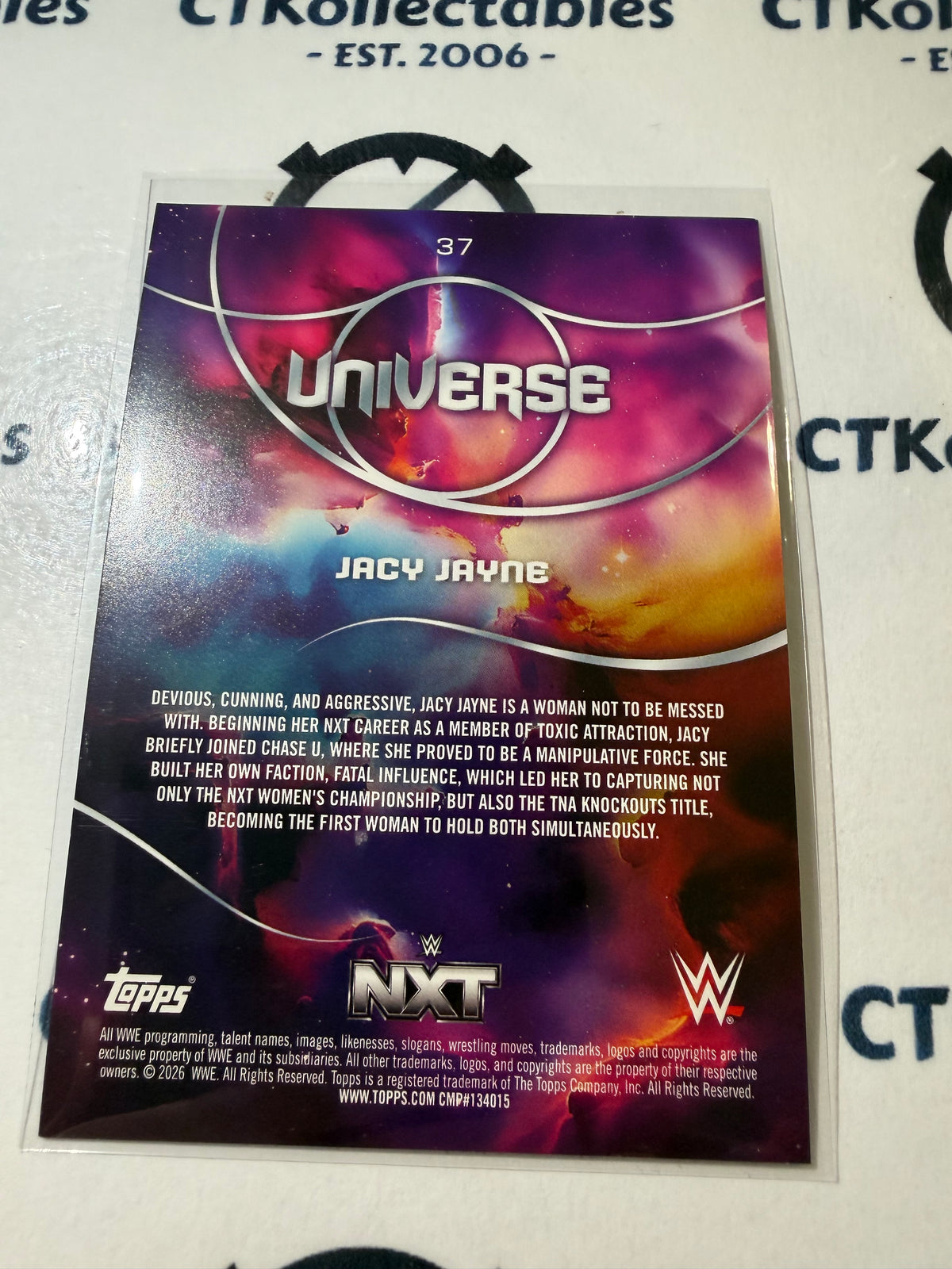 2026 WWE Topps Universe #37 Jacy Jayne Base Card