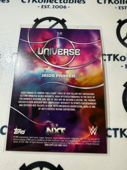 2026 WWE Topps Universe #58 Jaida Parker Base Card