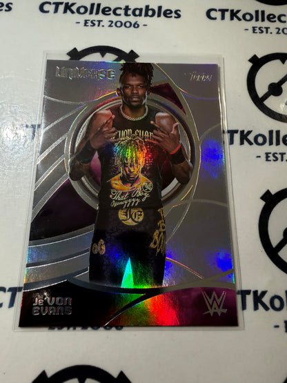 2026 WWE Topps Universe #81 Je'Von Evans Base Card