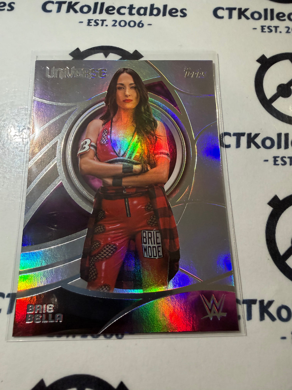 2026 WWE Topps Universe #116 Brie Bella Base Card