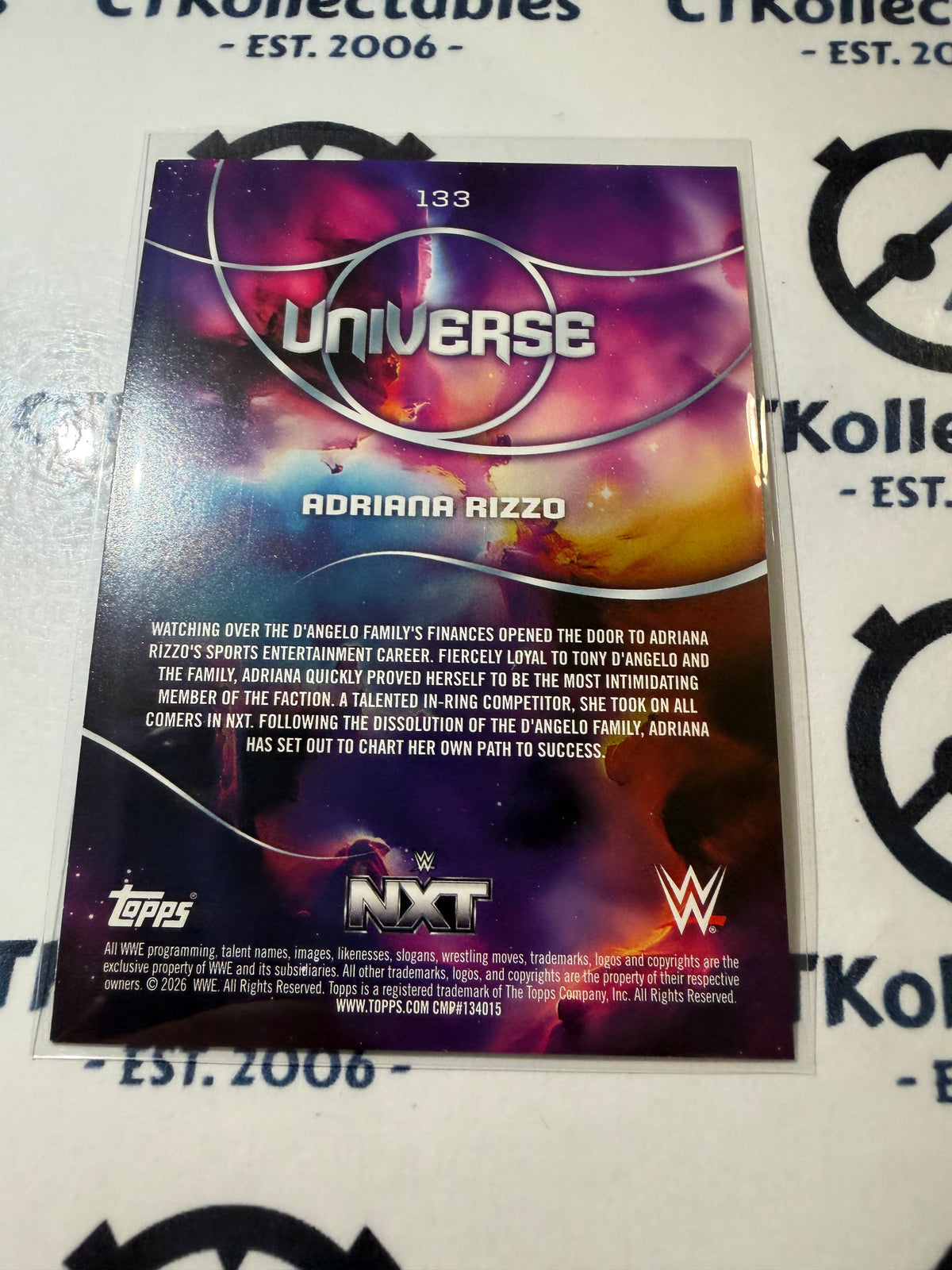 2026 WWE Topps Universe #133 Adriana Rizzo Base Card