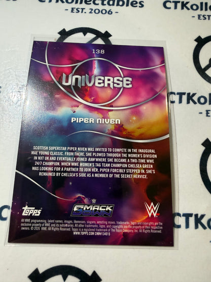 2026 WWE Topps Universe #138 Piper Niven Base Card