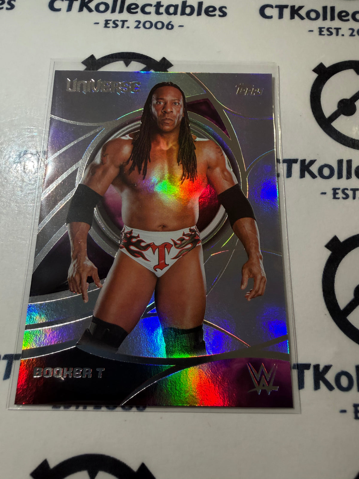 2026 WWE Topps Universe #140 Booker T Base Card