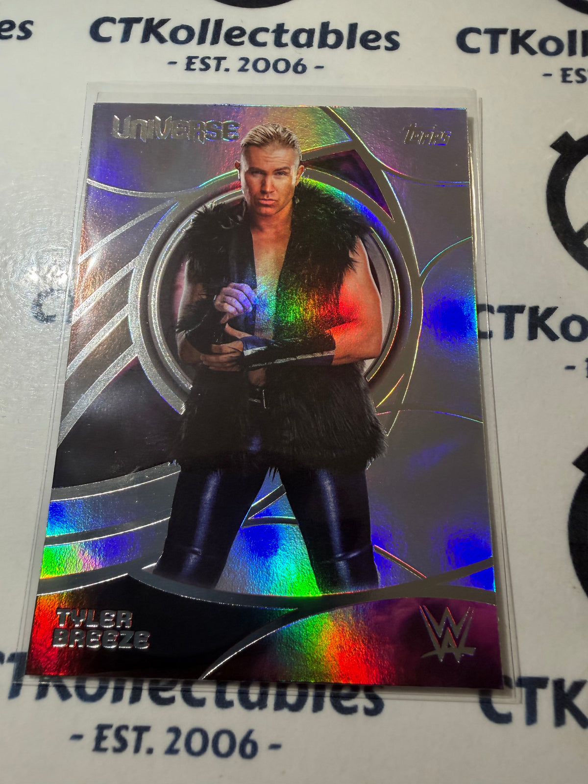 2026 WWE Topps Universe #162 Tyler Breeze Base Card