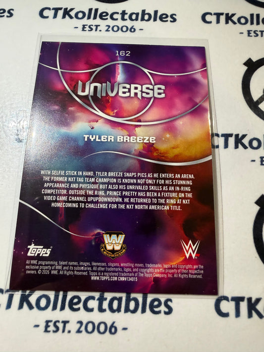 2026 WWE Topps Universe #162 Tyler Breeze Base Card