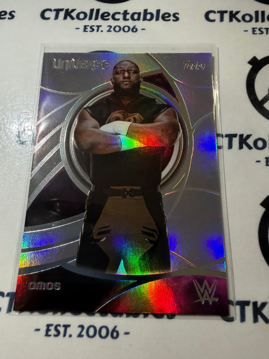 2026 WWE Topps Universe #174 Omos Base Card