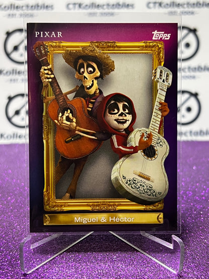 2026 DISNEY TOPPS NEON MIGUEL & HECTOR # FF-2  NON-FOIL CARD
