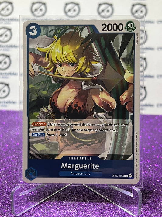 2024 ONE PIECE MARGUERITE # OP07-054 R FOIL 500 YEARS IN THE FUTURE TRADING GAME CARD