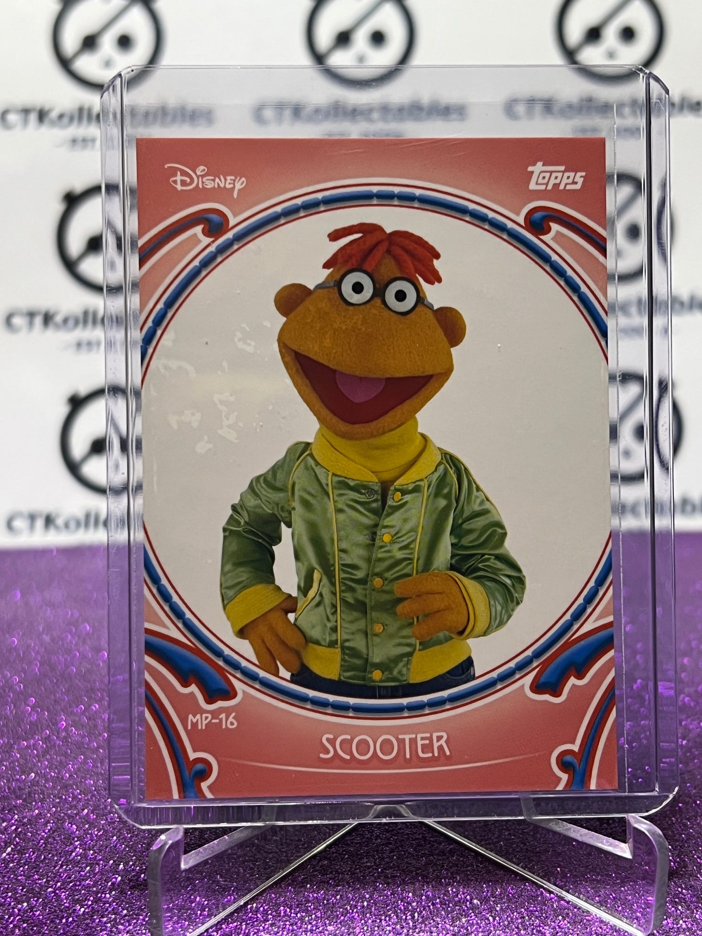 2026 DISNEY TOPPS NEON SCOOTER # MP-16 MUPPETS PUZZLE NON-FOIL CARD