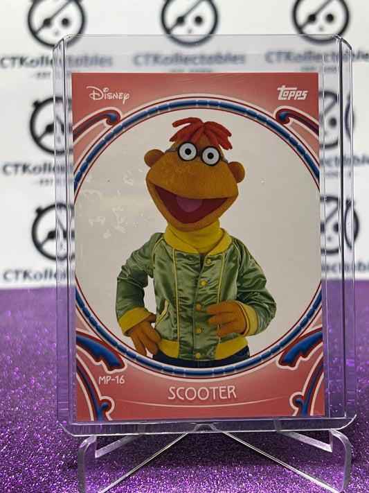2026 DISNEY TOPPS NEON SCOOTER # MP-16 MUPPETS PUZZLE NON-FOIL CARD