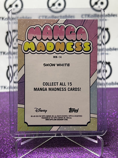 2026 DISNEY TOPPS NEON SNOW WHITE # MM-14 MANGA MADNESS NON-FOIL CARD