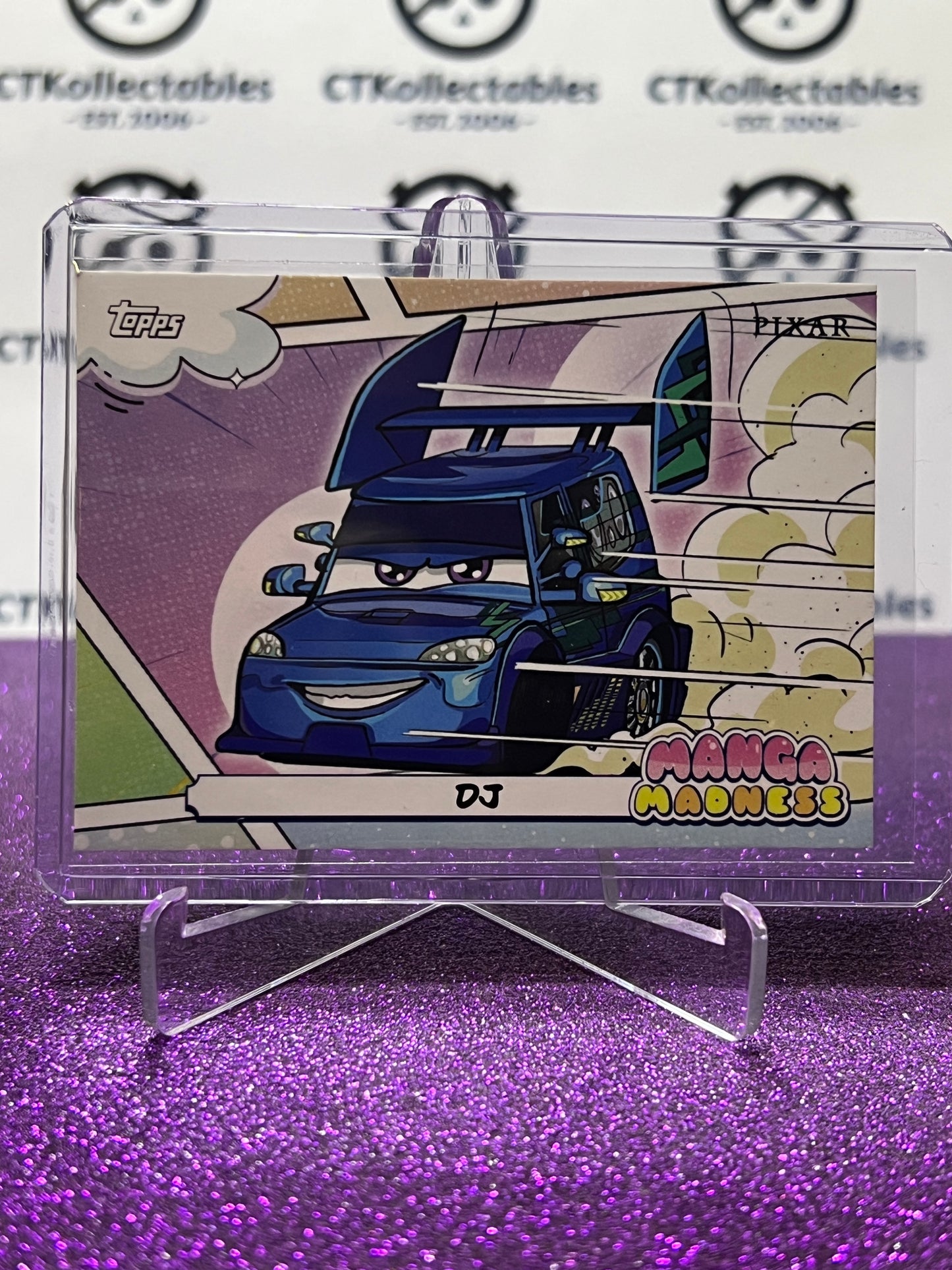 2026 DISNEY TOPPS NEON DJ # MM-8 MANGA MADNESS NON-FOIL CARD
