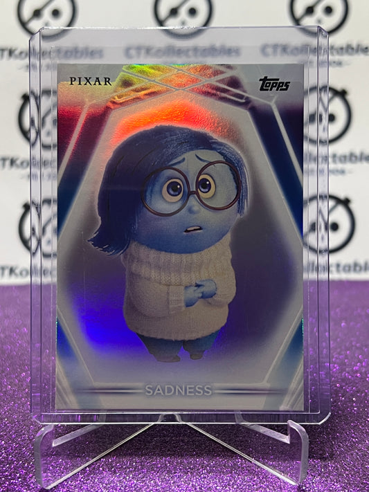 2026 DISNEY TOPPS NEON SADNESS # 166 RAINBOW FOIL CARD