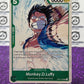 2024 ONE PIECE MONKEY.D.LUFFY # OP07-033 UC 500 YEARS IN THE FUTURE CARD