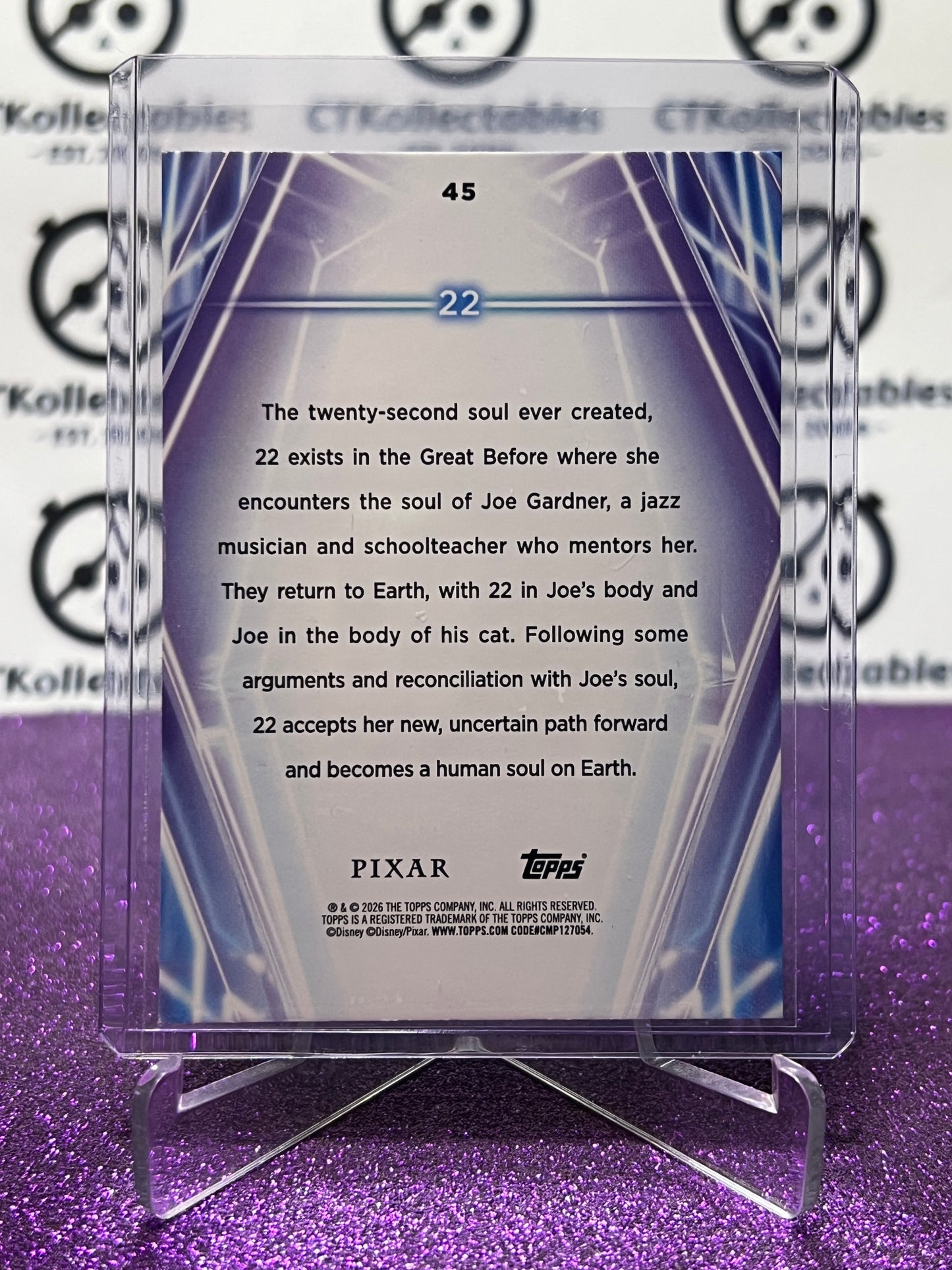 2026 DISNEY TOPPS NEON SOUL 22 # 45 RAINBOW FOIL CARD