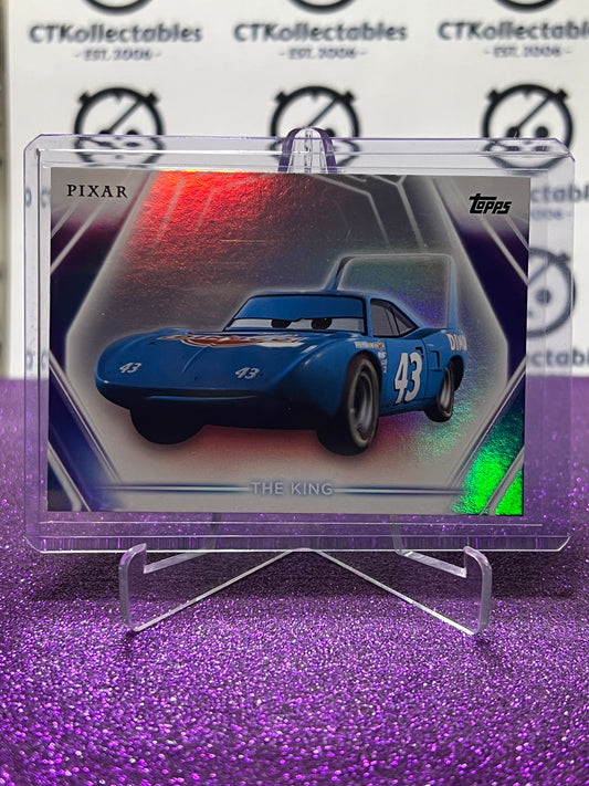 2026 DISNEY TOPPS NEON THE KING # 93 (CARS) RAINBOW FOIL CARD