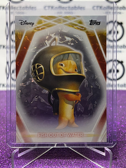 2026 DISNEY TOPPS NEON   FISH-OUT-OF-WATER # 116 SNOW CAP PARALLEL FOIL CARD