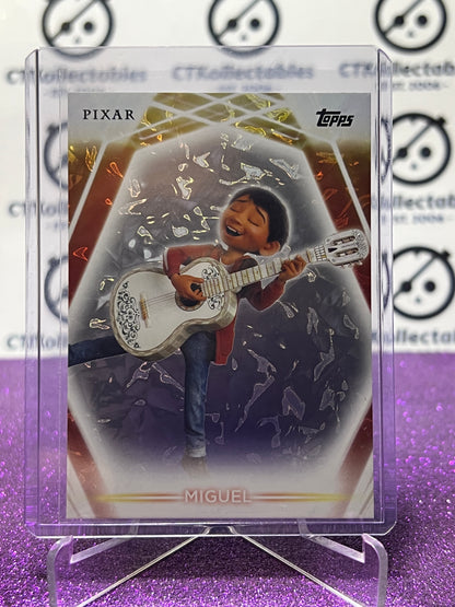 2026 DISNEY TOPPS NEON MIGUEL # 65 DIAMANTE PARALLEL FOIL CARD