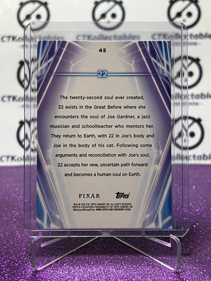 2026 DISNEY TOPPS NEON SOUL 22 # 45 DIAMANTE PARALLEL FOIL CARD