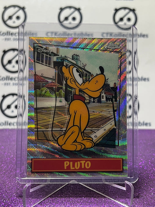 2026 DISNEY TOPPS NEON PLUTO # MSSP-21 SHORT PRINT RARE FOIL CARD