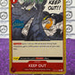 2024 ONE PIECE KEEP OUT # OP07-018 C 500 YEARS IN THE FUTURE TRADING GAME CARD