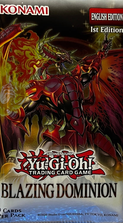 YU-GI-OH! BLAZING DOMINION FATA DRAGNA # BLZD-EN082 1ST EDITION CARD