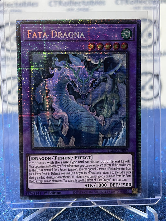 YU-GI-OH! BLAZING DOMINION FATA DRAGNA # BLZD-EN082 1ST EDITION CARD