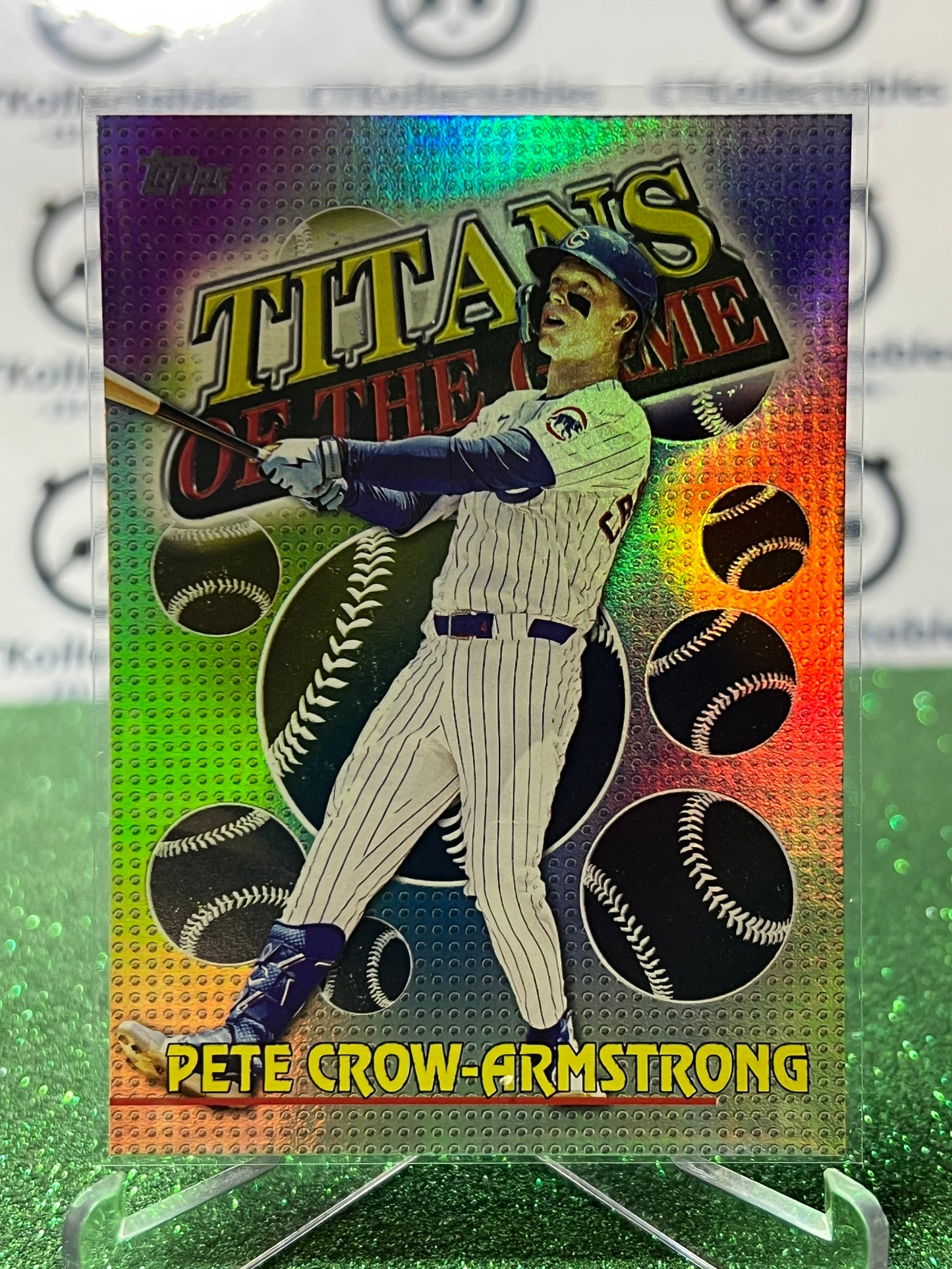 2026 TOPPS 75 PETE CROW-ARMSTRONG # TOG-13 TITANS OF THE GAME CHICAGO CUBS BASEBALL CARD