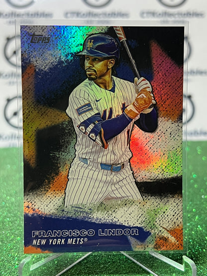 2026 TOPPS 75 FRANCISCO LINDOR # SMLB-10 STARS OF MLB NEW YORK METS BASEBALL CARD
