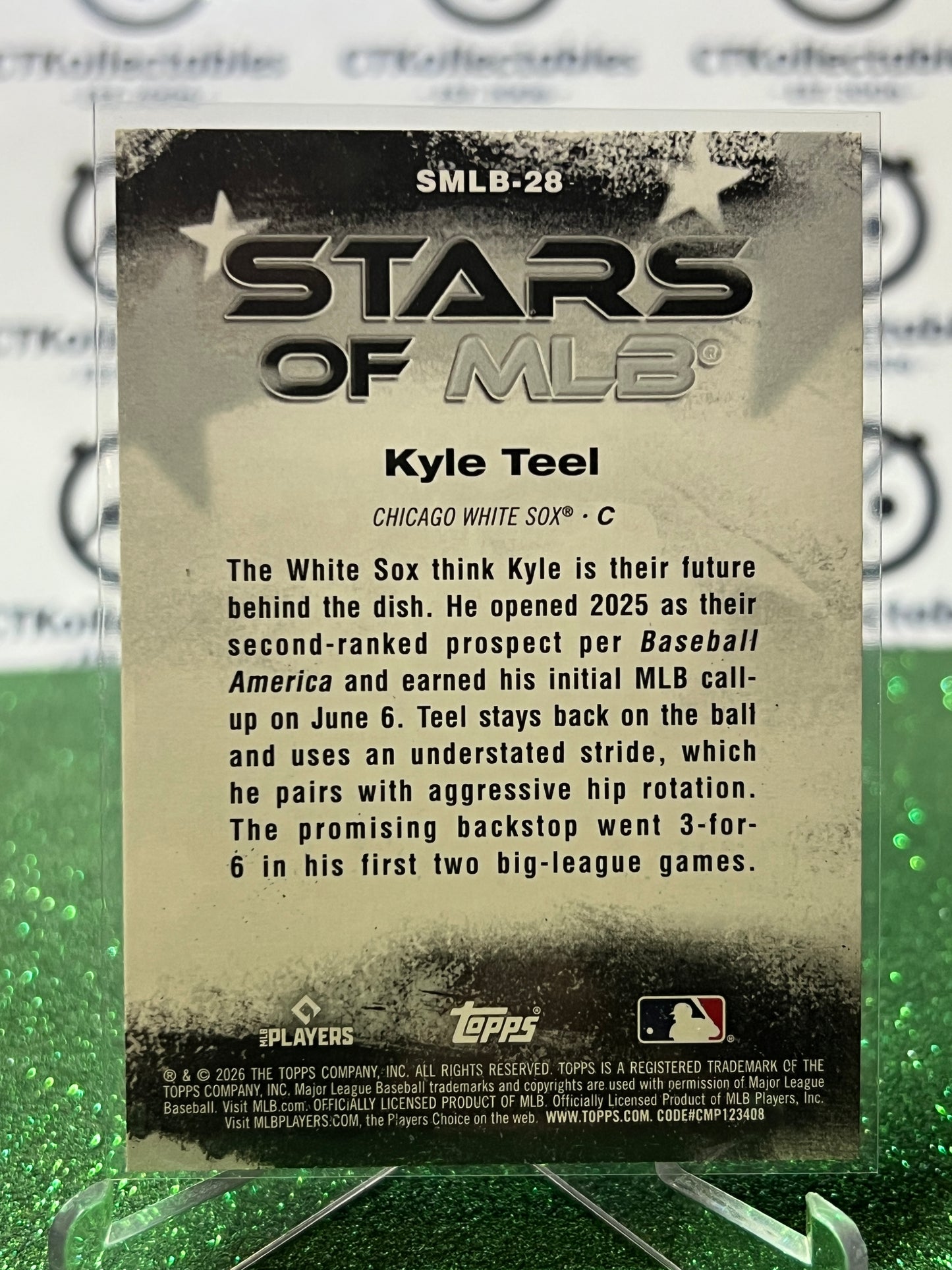 2026 TOPPS 75 KYLE TEEL # SMLB-28 RC STARS OF MLB CHICAGO WHITE SOX BASEBALL CARD