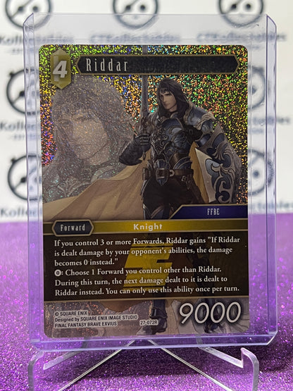 2026 FINAL FANTASY JOURNEY OF DISCOVERY TCG RIDDAR # 27-072R RARE FOIL CARD